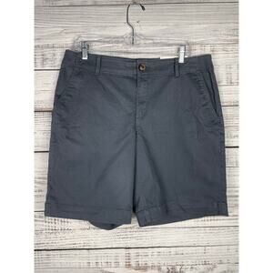 Women's Loft Gray Bermuda Shorts